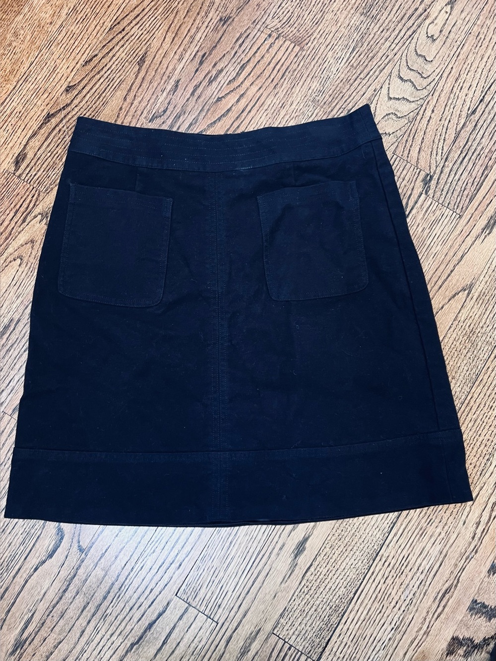 Boden Women's US 6 Dark Navy Knee Length Skirt Lined Pockets Workwear Office
